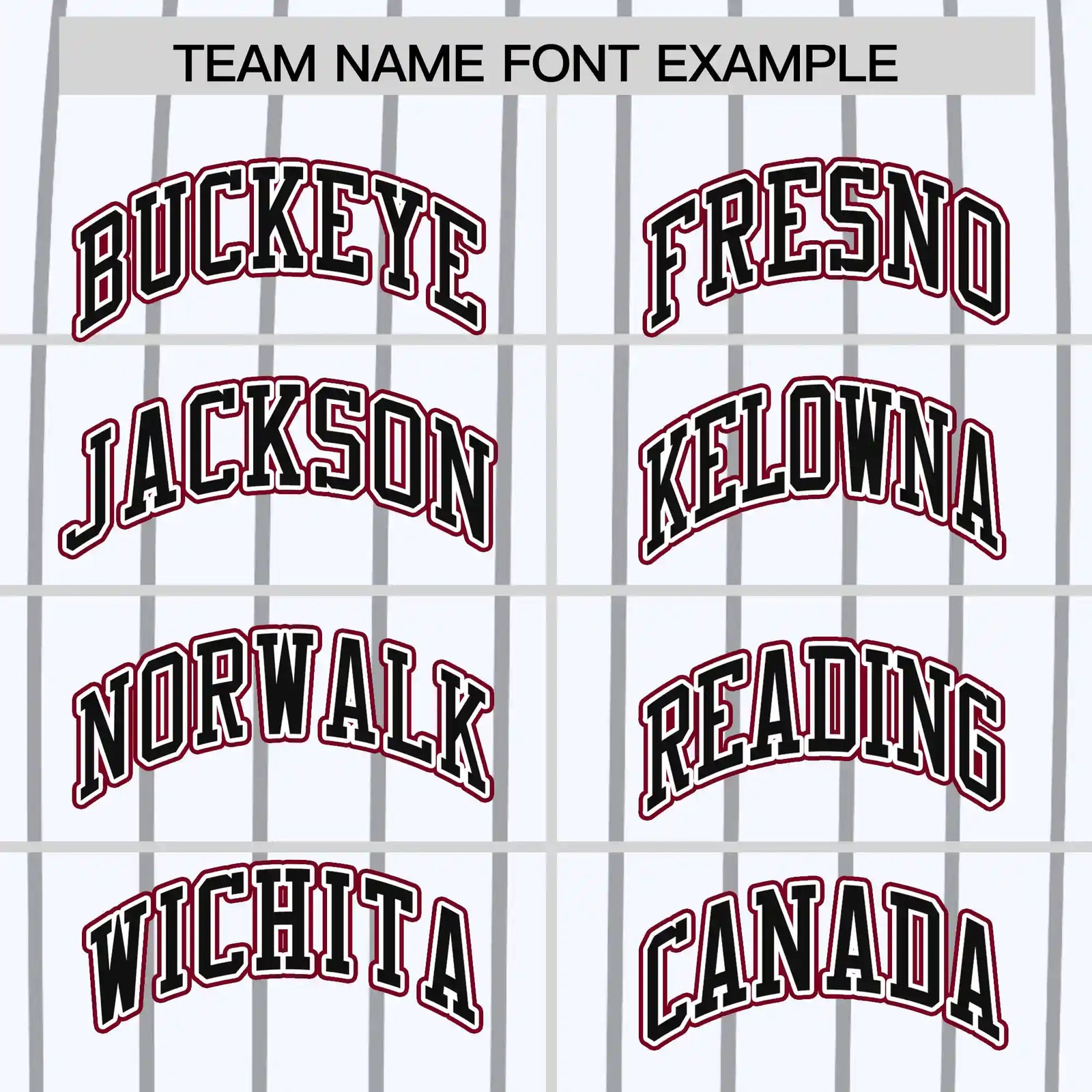 Custom White Black-Crimson Pinstripe Pattern Design Performance T-Shirt