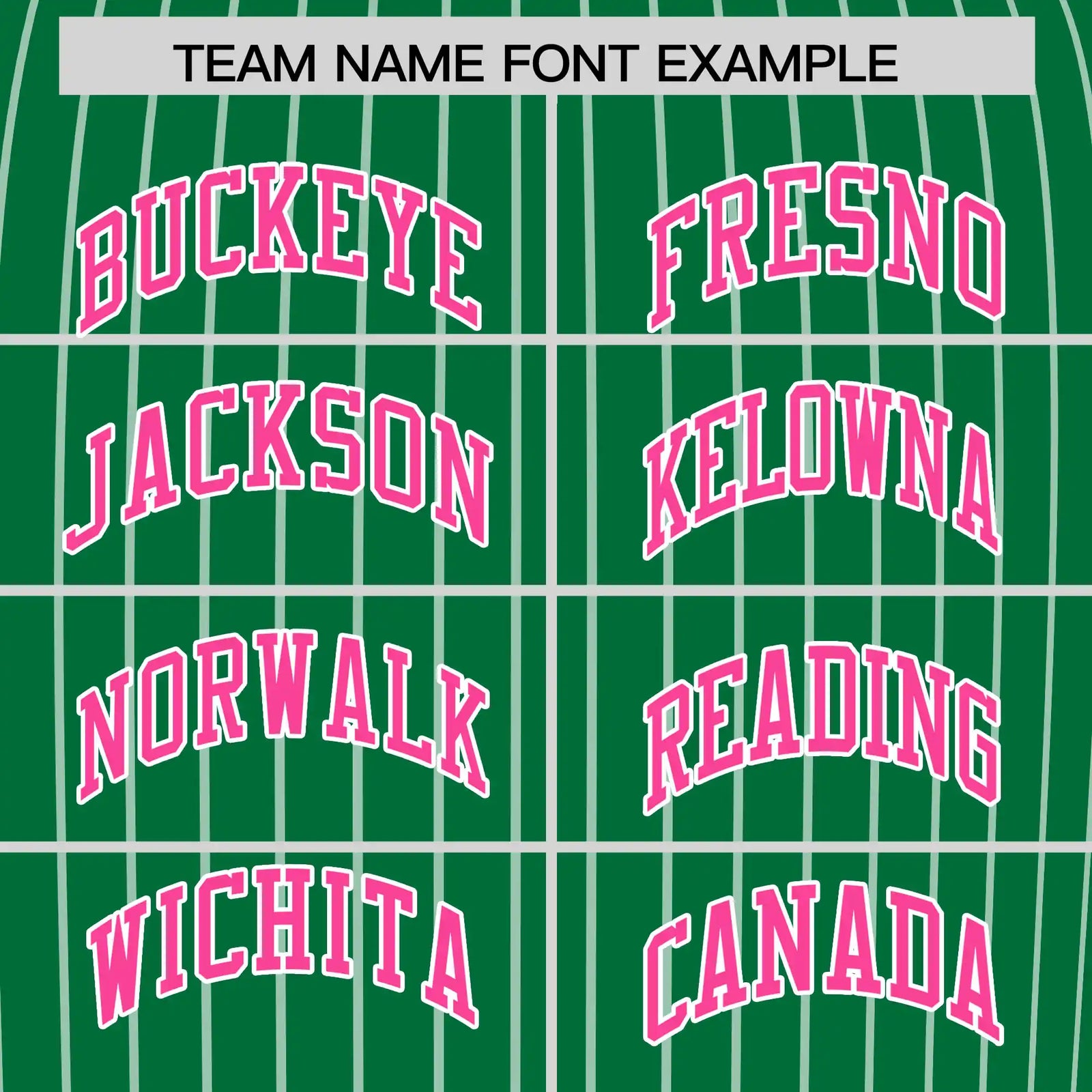 Custom Kelly Green White-Pink Pinstripe Pattern Design Performance T-Shirt