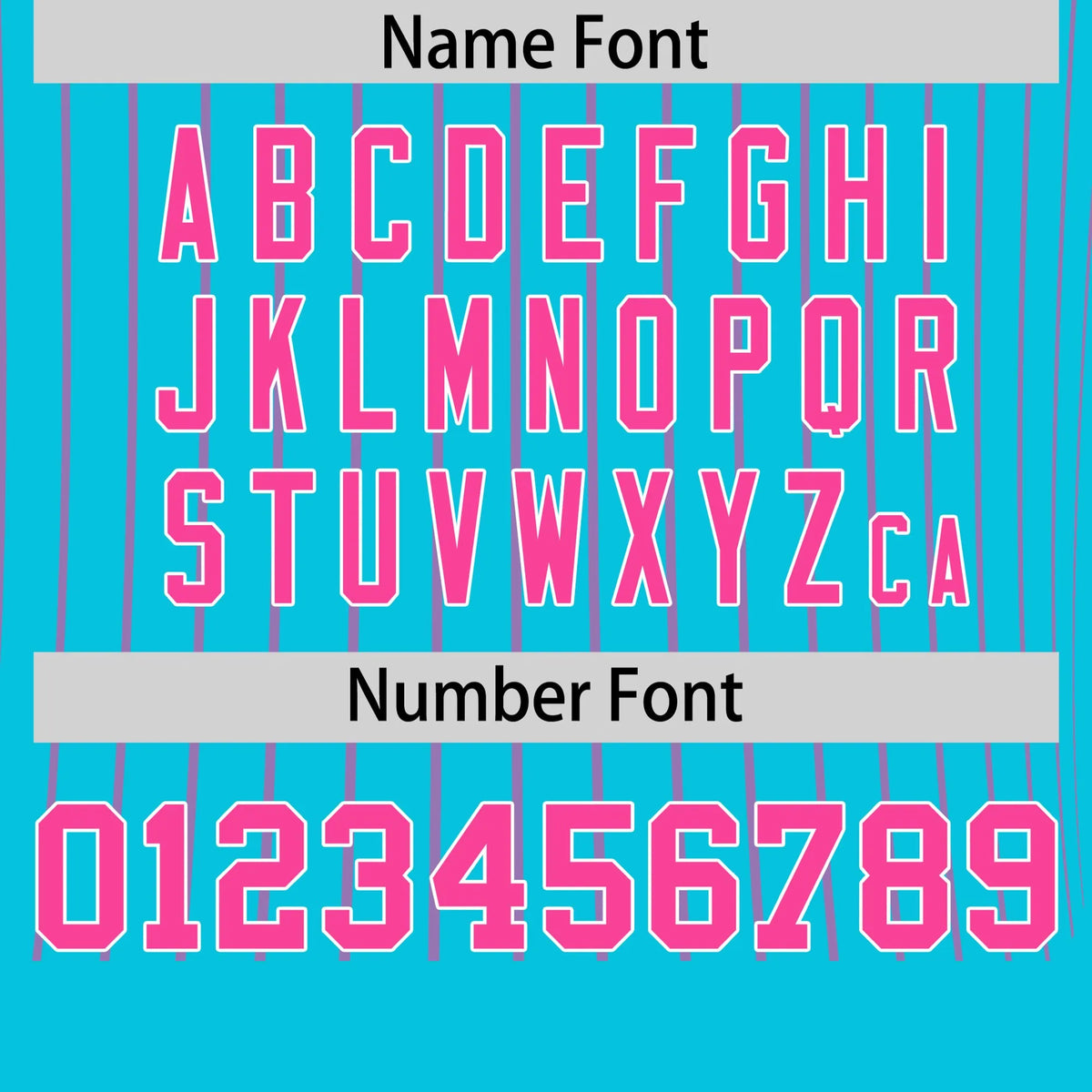 Custom Sky Blue Pink-Pink Pinstripe Pattern Design Performance T-Shirt