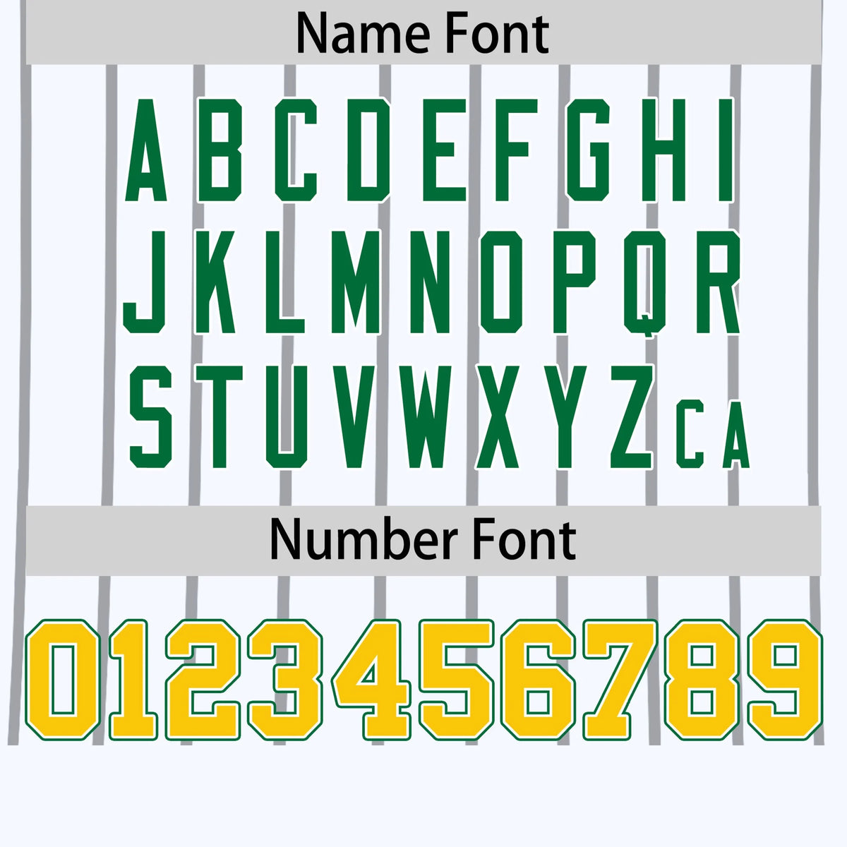 Custom White Gray-Kelly Green Pinstripe Pattern Design Performance T-Shirt