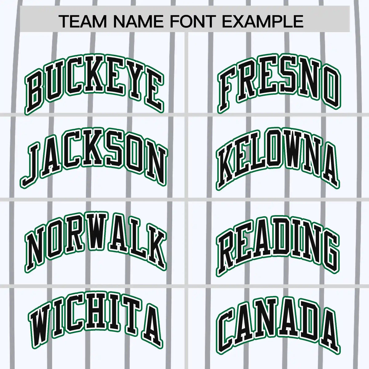 Custom White Gray-Kelly Green Pinstripe Pattern Design Performance T-Shirt