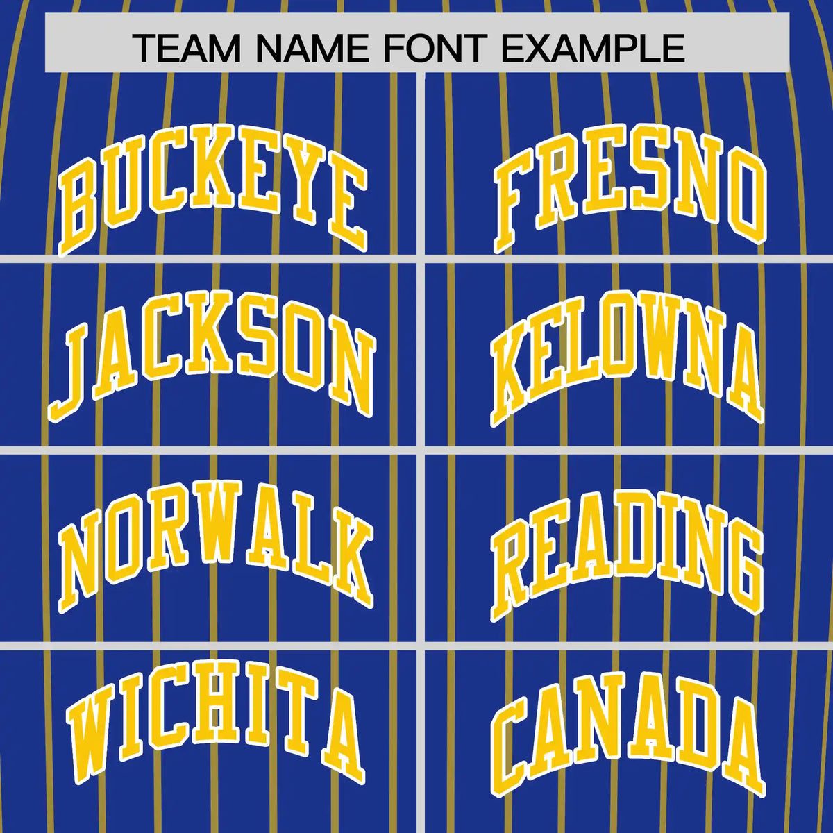 Custom Royal Blue Gold01-Gold01 Pinstripe Pattern Design Performance T-Shirt