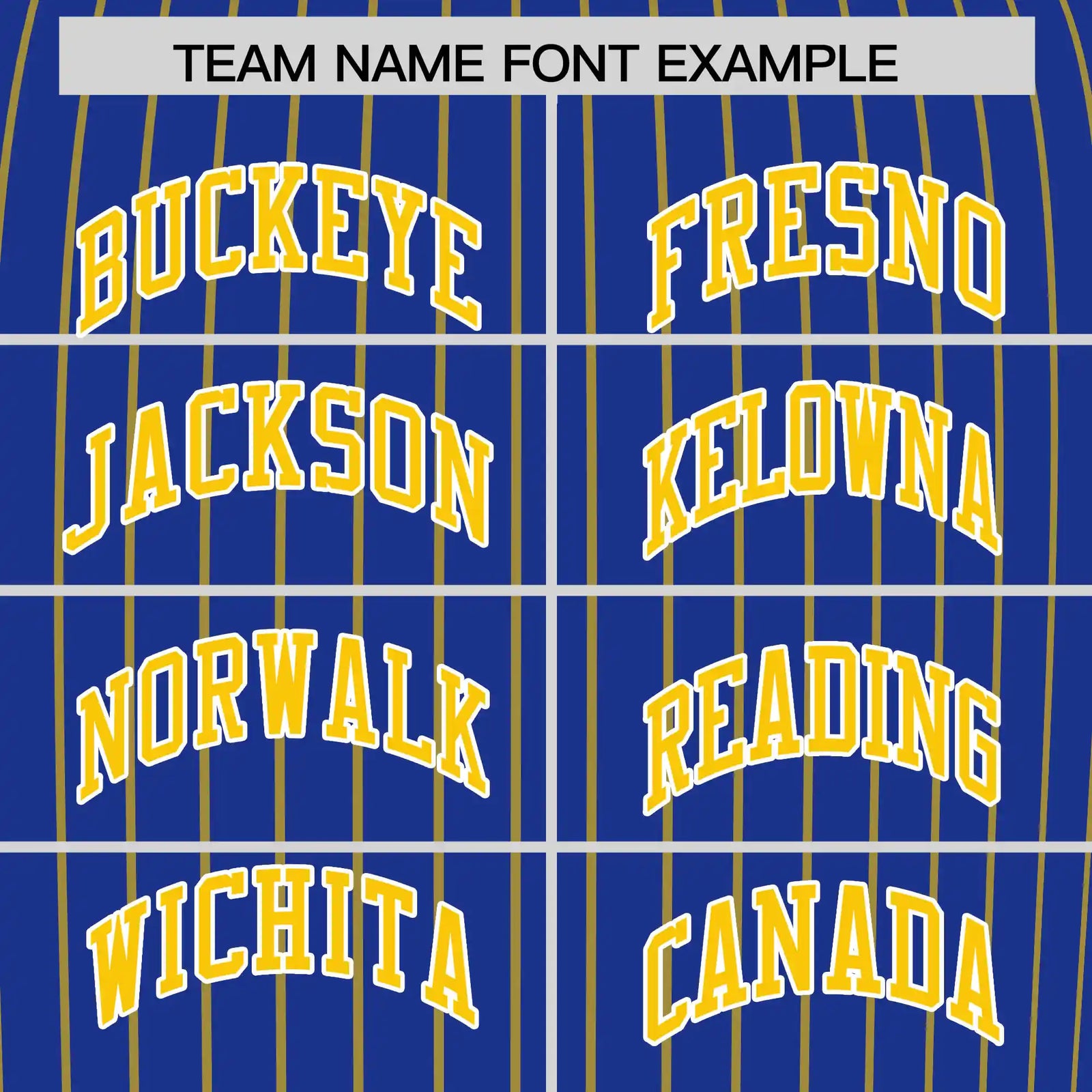 Custom Royal Blue Gold01-Gold01 Pinstripe Pattern Design Performance T-Shirt