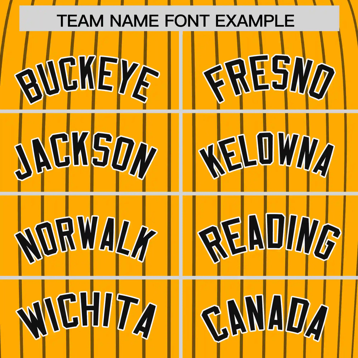 Custom Yellow Black-White Pinstripe Pattern Design Performance T-Shirt