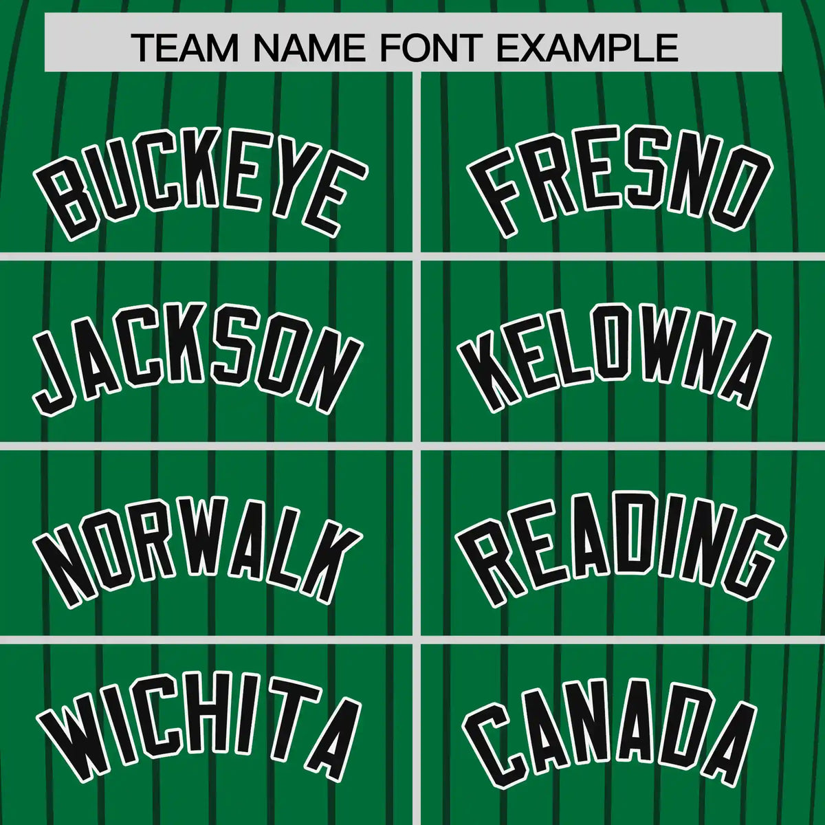 Custom Kelly Green Black-White Pinstripe Pattern Design Performance T-Shirt