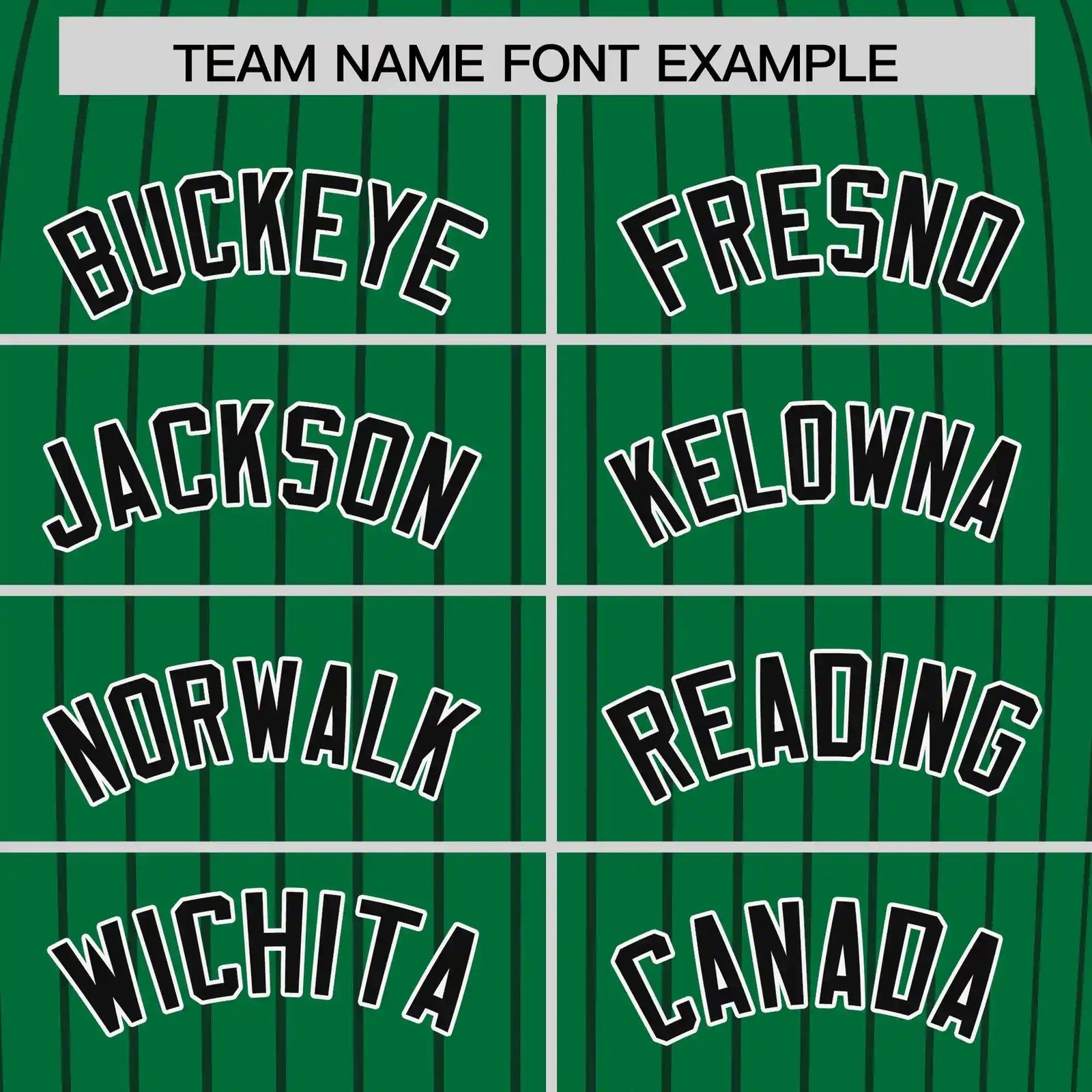 Custom Kelly Green Black-White Pinstripe Pattern Design Performance T-Shirt