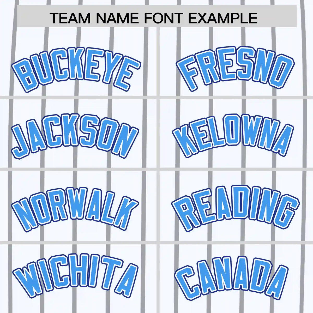 Custom White Black-Powder Blue Pinstripe Pattern Design Performance T-Shirt