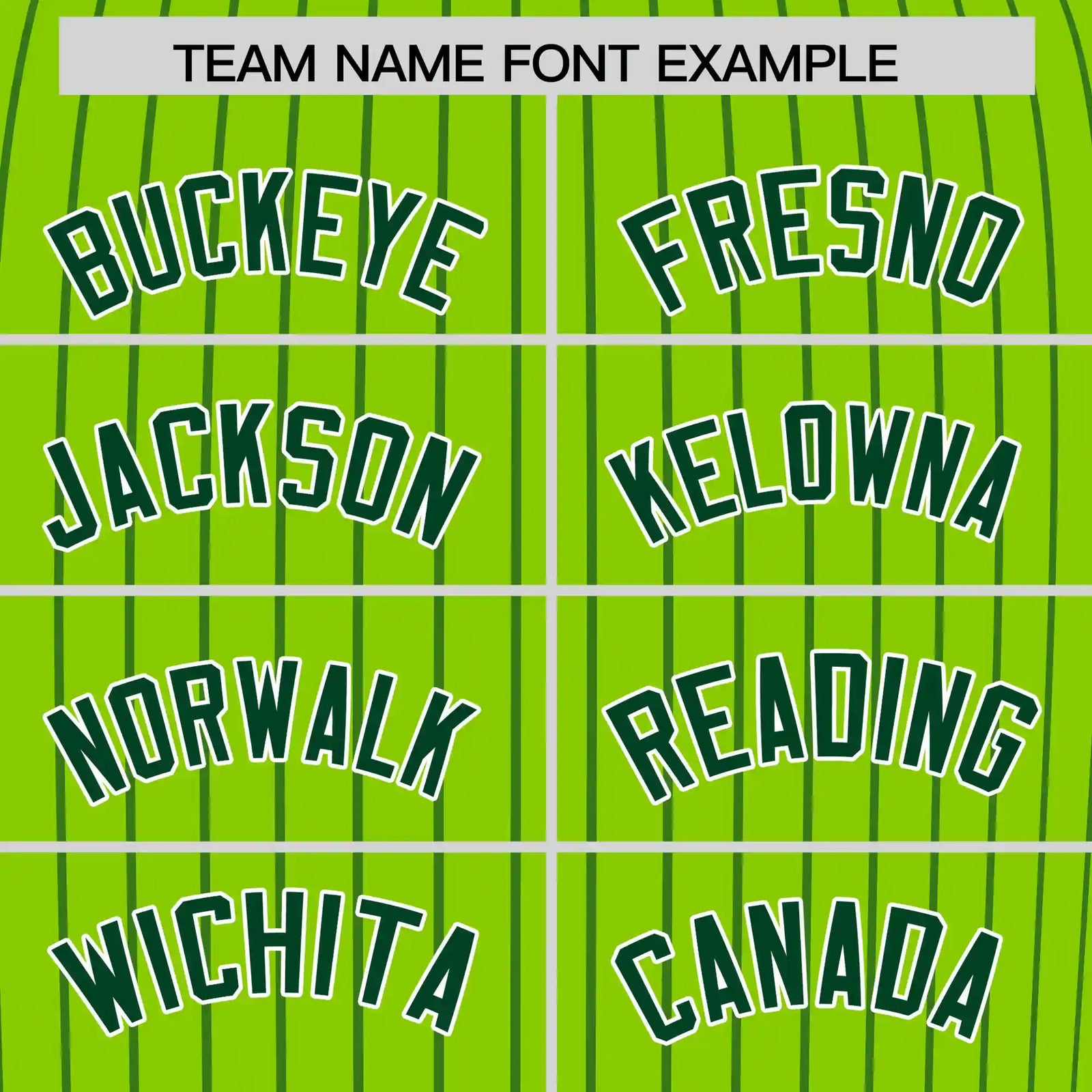 Custom Neon Green Black-White Pinstripe Pattern Design Performance T-Shirt