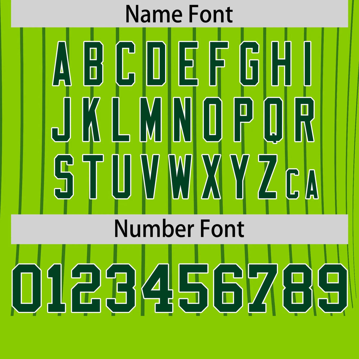 Custom Neon Green Black-White Pinstripe Pattern Design Performance T-Shirt