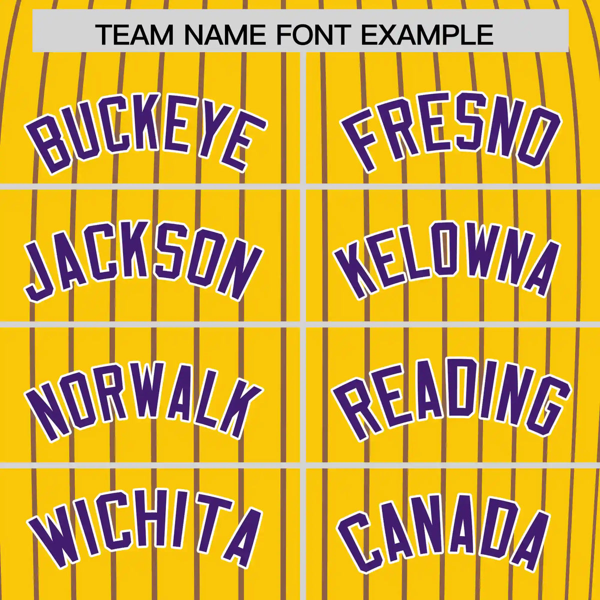 Custom Gold01 Purple-White Pinstripe Pattern Design Performance T-Shirt