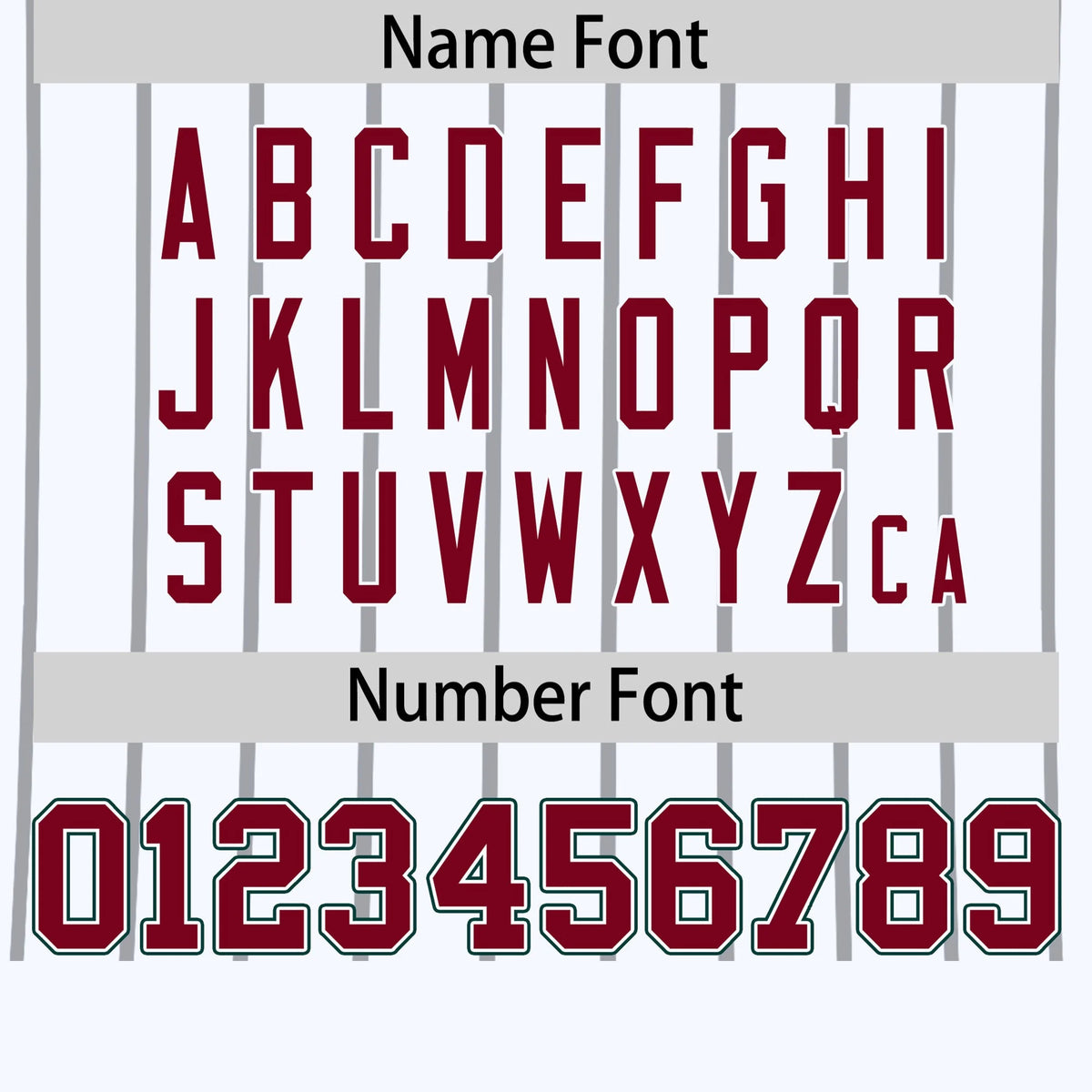 Custom White Black-Crimson Pinstripe Pattern Design Performance T-Shirt