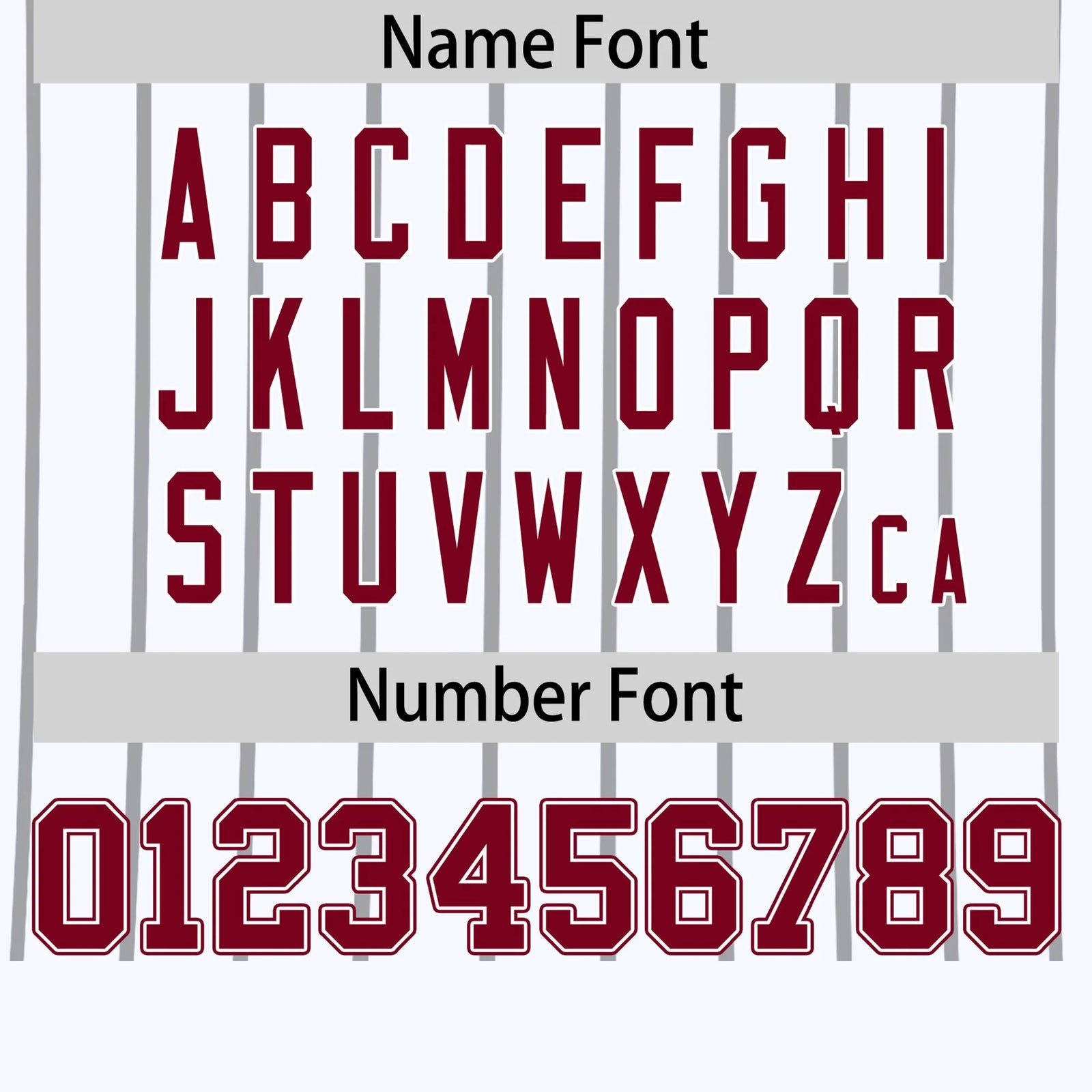 Custom White Black-Crimson Pinstripe Pattern Design Performance T-Shirt