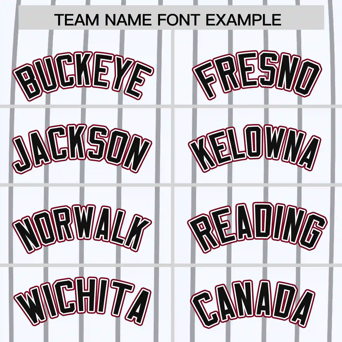 Custom White Black-Crimson Pinstripe Pattern Design Performance T-Shirt