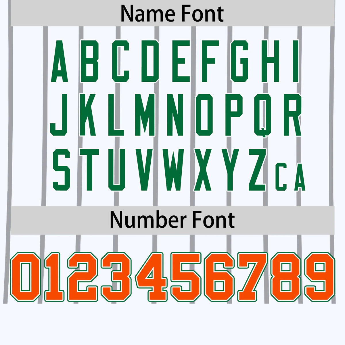 Custom White Gray-Kelly Green Pinstripe Pattern Design Performance T-Shirt