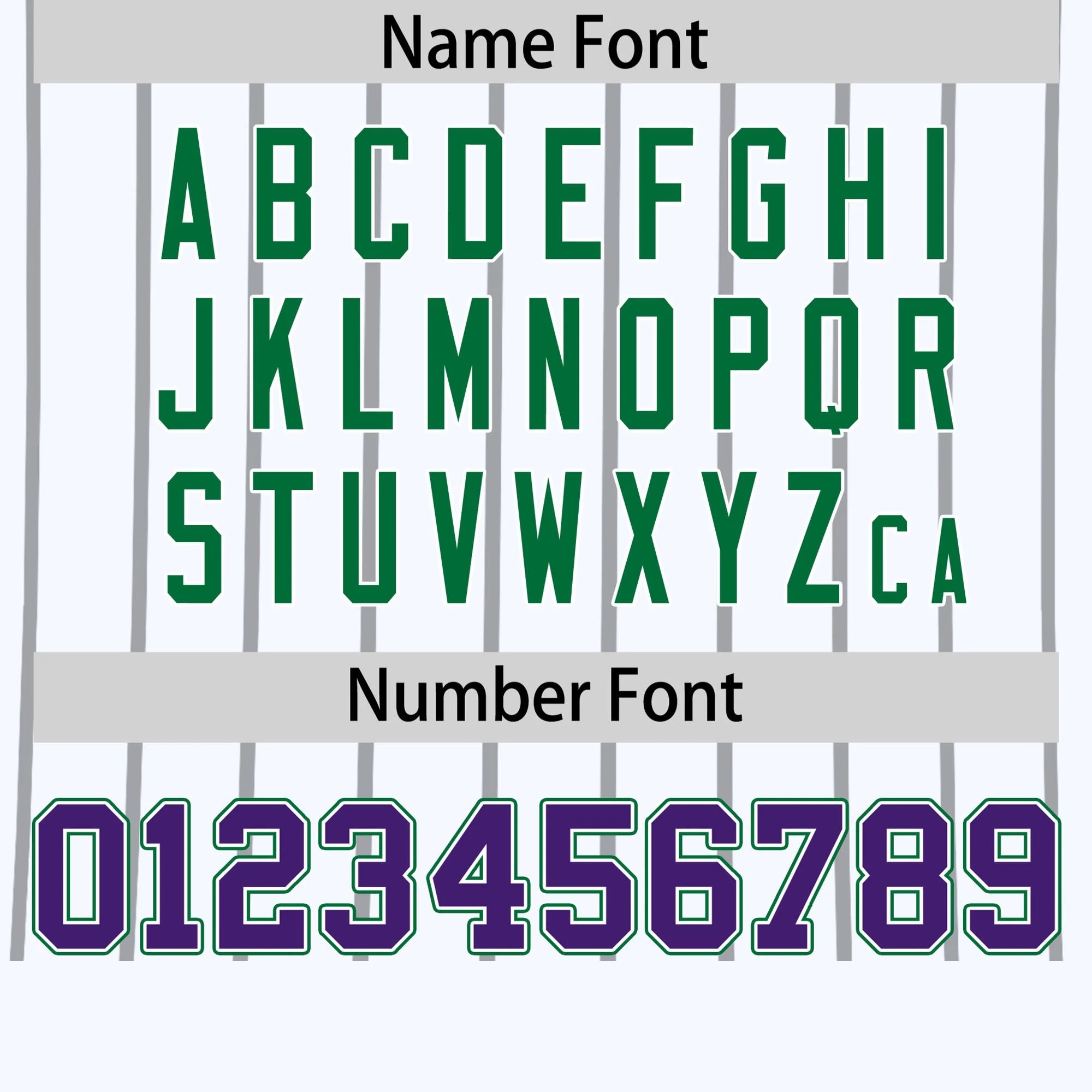 Custom White Gray-Kelly Green Pinstripe Pattern Design Performance T-Shirt