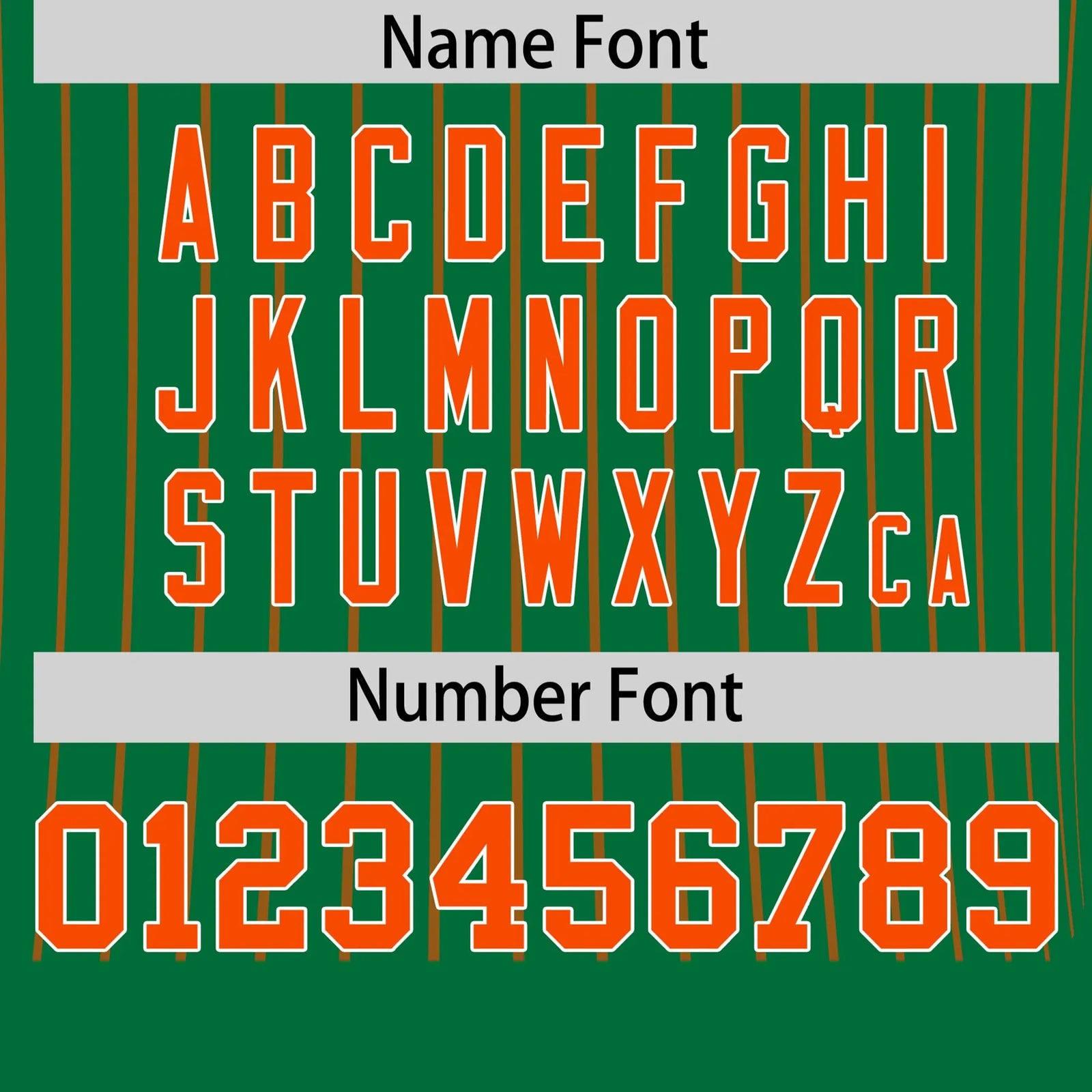 Custom White Gray-Orange Pinstripe Pattern Design Performance T-Shirt