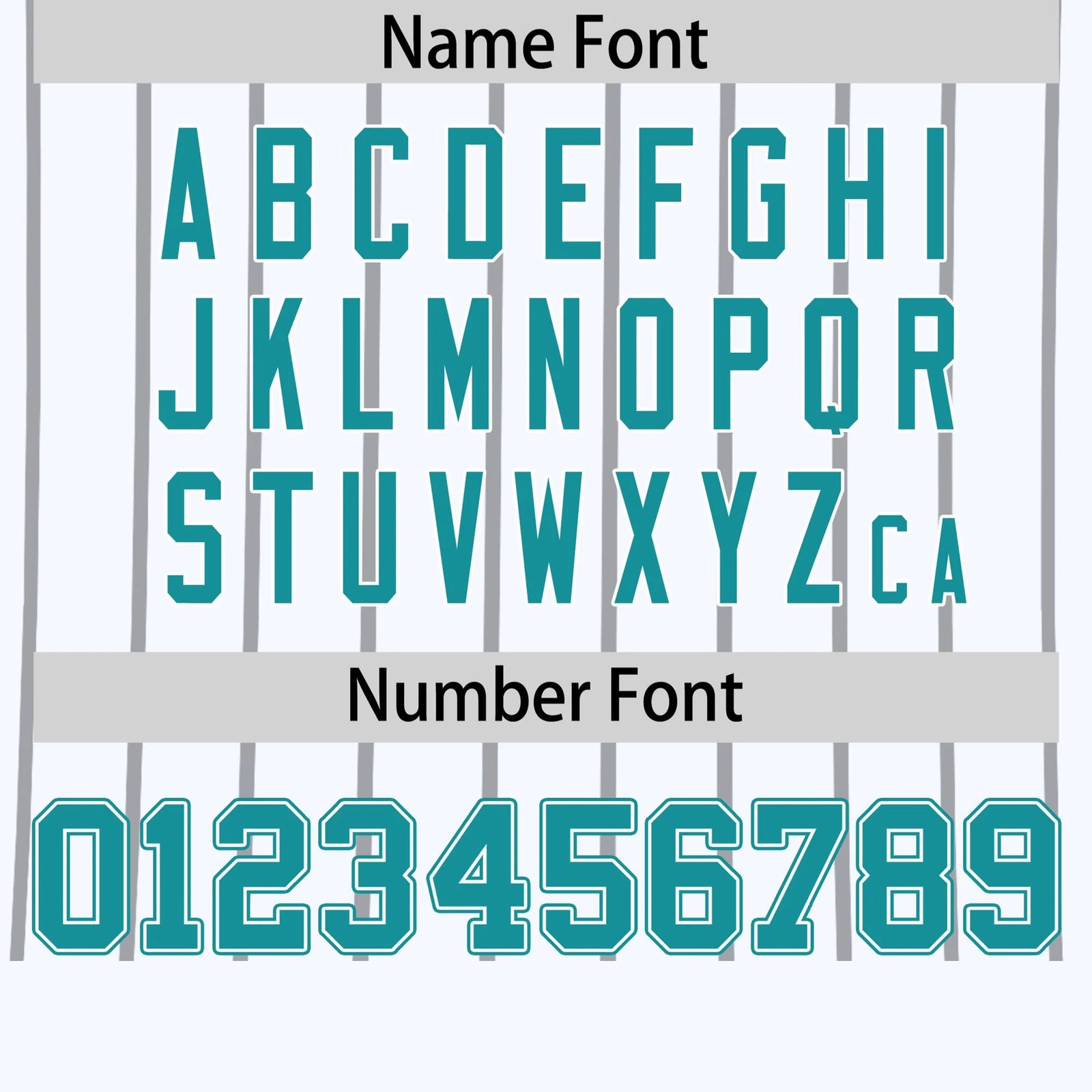 Custom White Gray-Aqua Pinstripe Pattern Design Performance T-Shirt