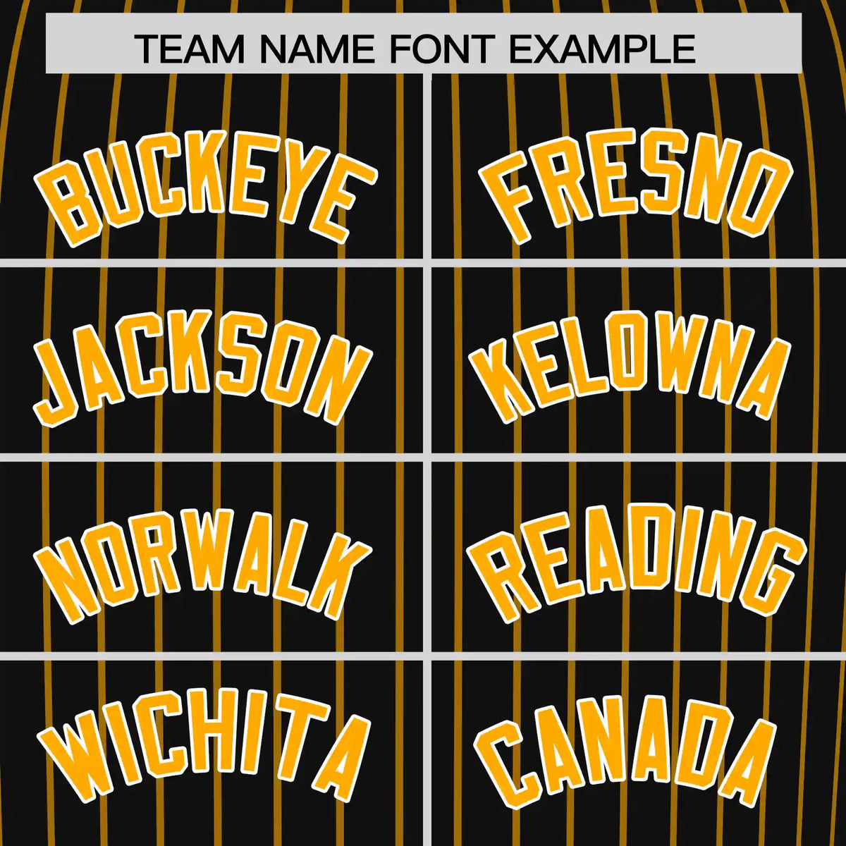 Custom Black Yellow-Yellow Pinstripe Pattern Design Performance T-Shirt