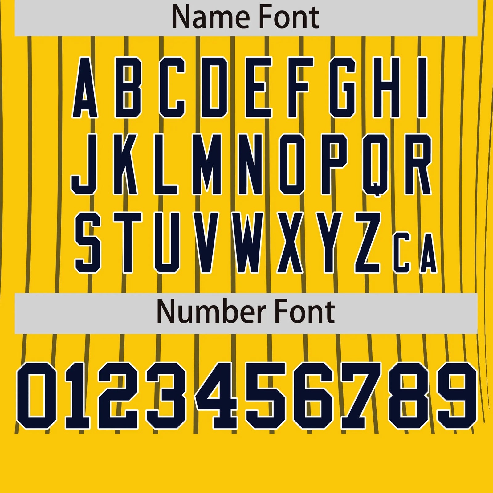 Custom Gold01 Navy-Navy Pinstripe Pattern Design Performance T-Shirt