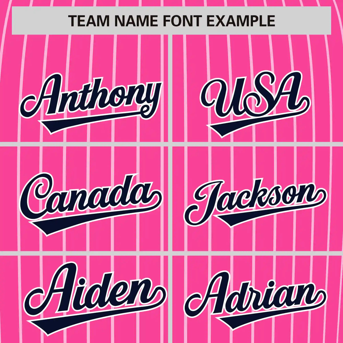 Custom Pink White-Navy Pinstripe Pattern Design Performance T-Shirt