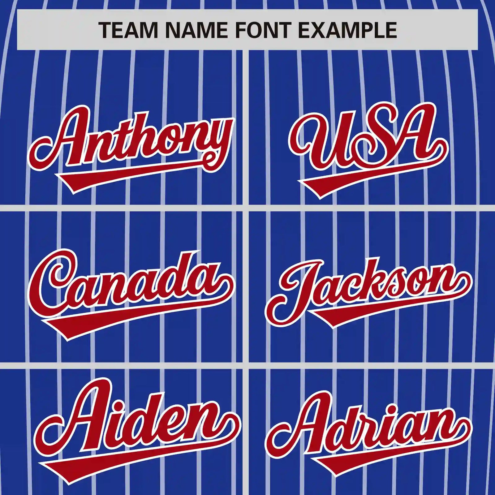 Custom Royal Blue White-Red Pinstripe Pattern Design Performance T-Shirt