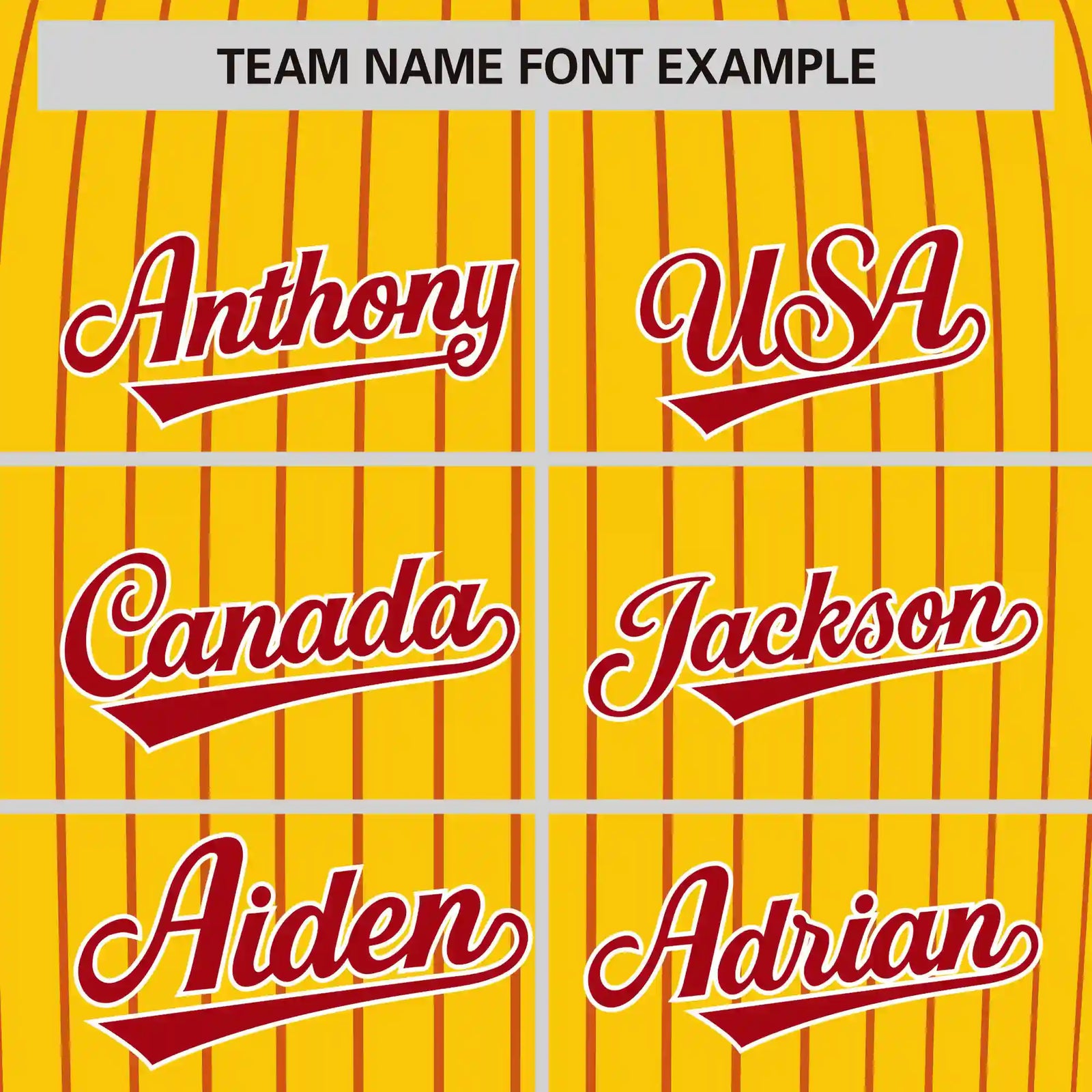 Custom Gold01 Red-White Pinstripe Pattern Design Performance T-Shirt