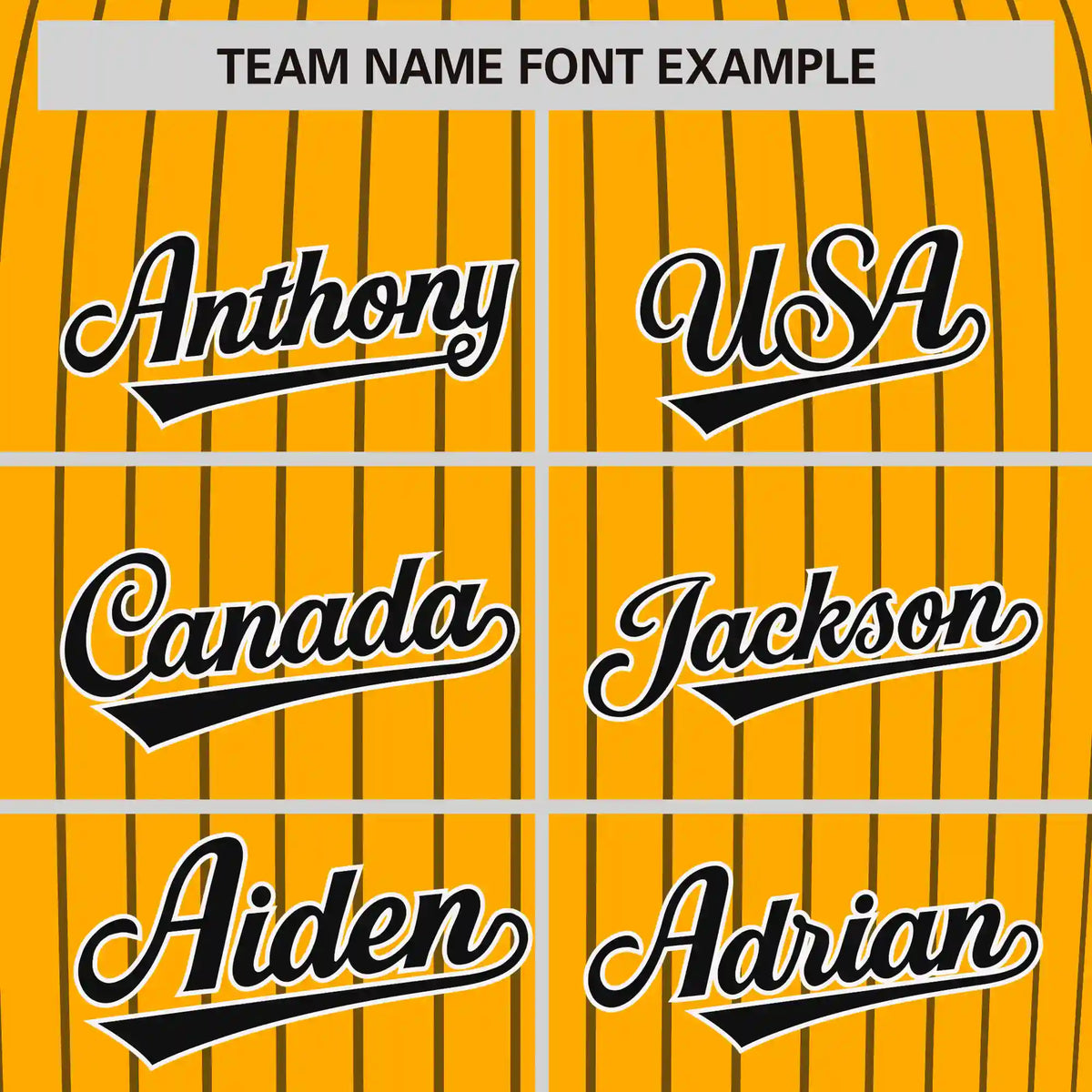 Custom Yellow Black-White Pinstripe Pattern Design Performance T-Shirt