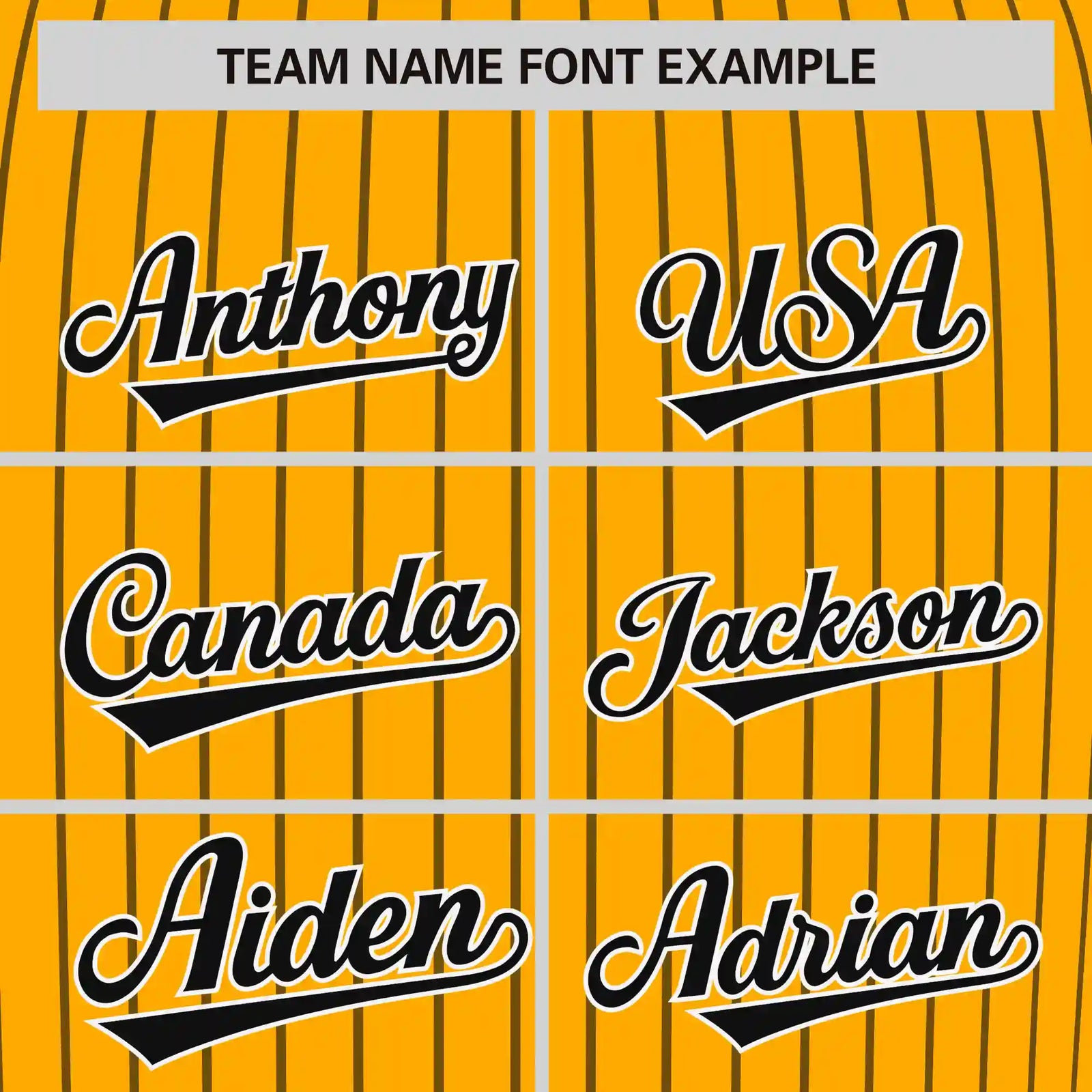 Custom Yellow Black-White Pinstripe Pattern Design Performance T-Shirt