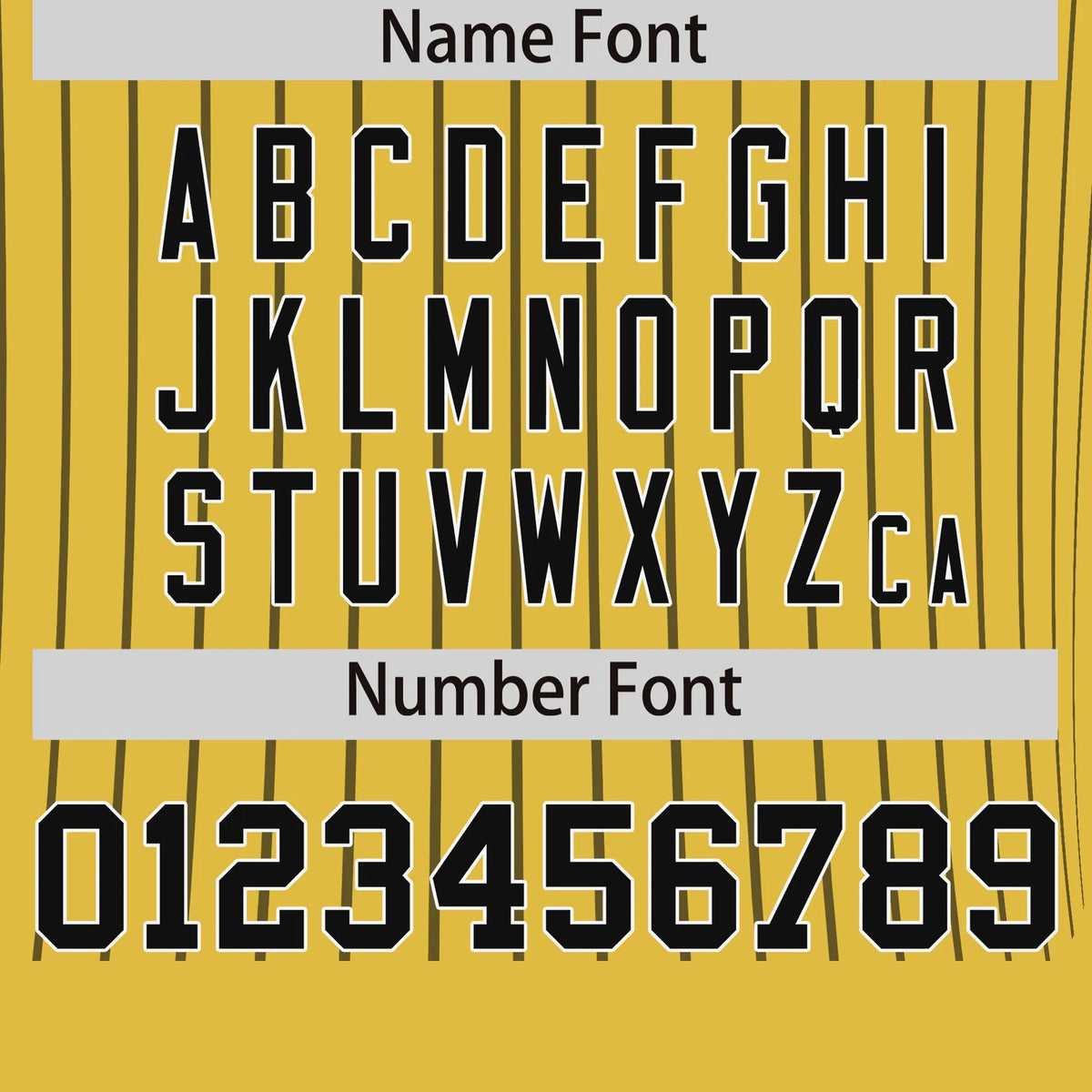 Custom Gold Black-White Pinstripe Pattern Design Performance T-Shirt