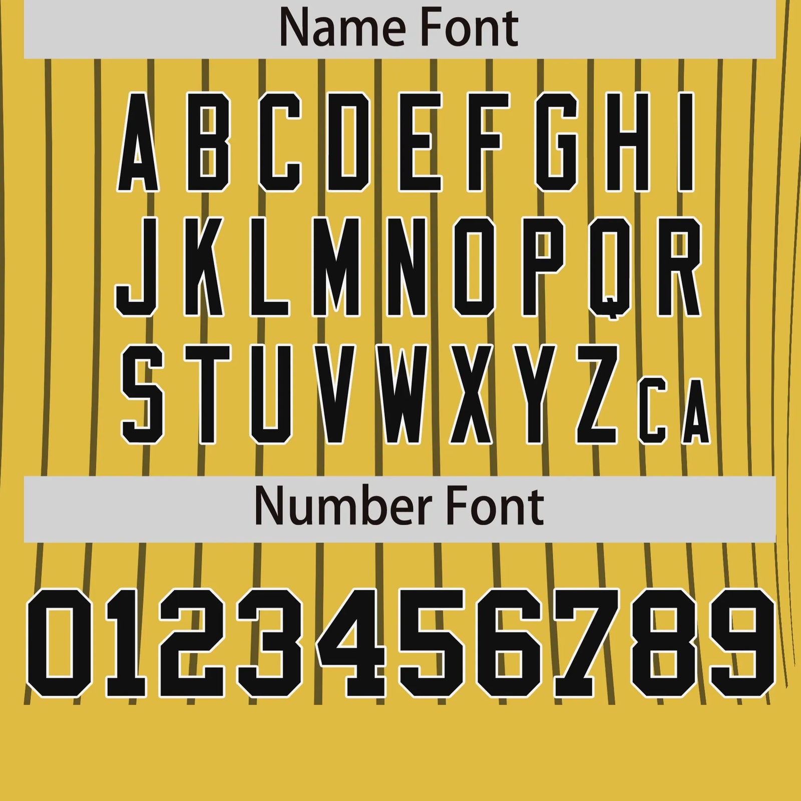 Custom Gold Black-White Pinstripe Pattern Design Performance T-Shirt