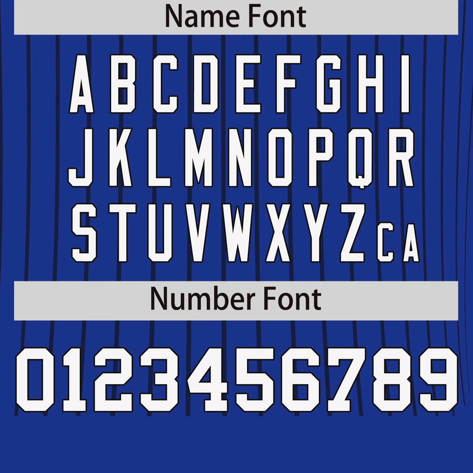 Custom Royal Blue Black-White Pinstripe Pattern Design Performance T-Shirt