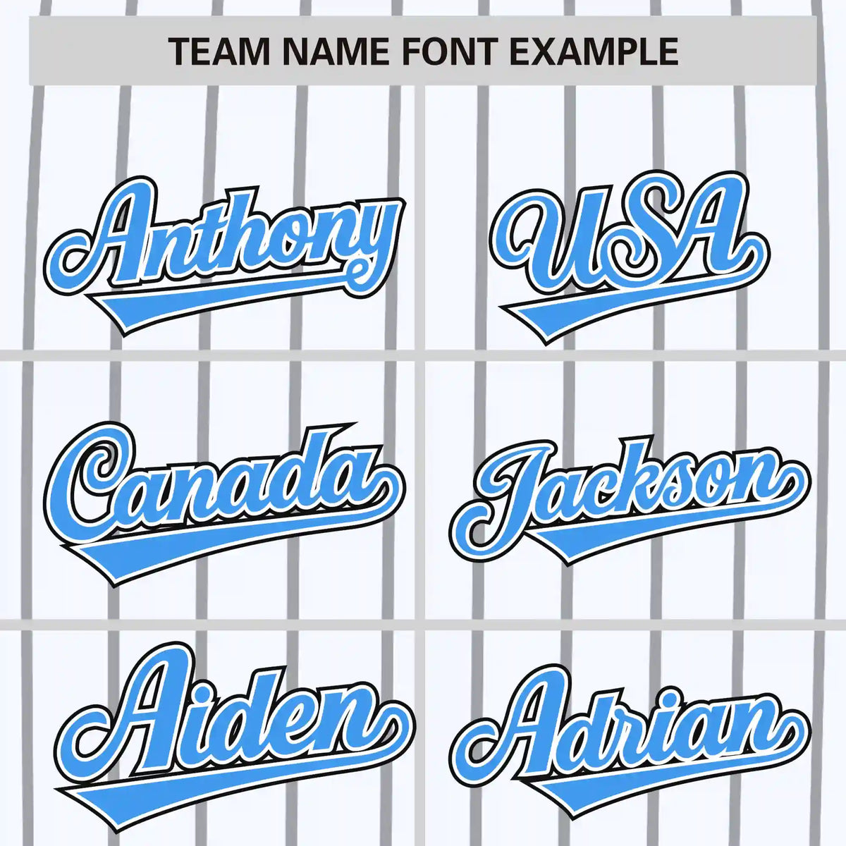 Custom White Black-Powder Blue Pinstripe Pattern Design Performance T-Shirt