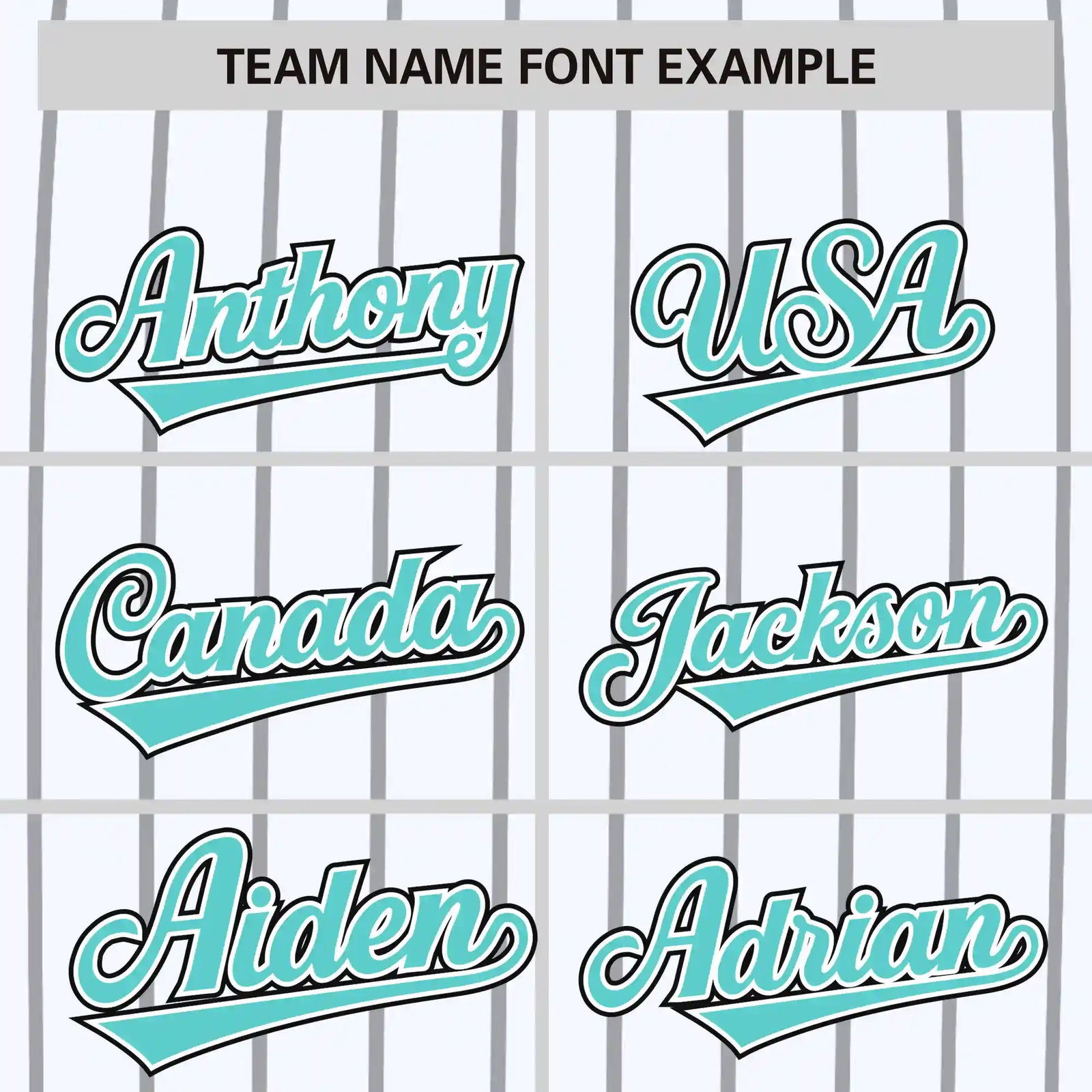 Custom White Black-Aqua Pinstripe Pattern Design Performance T-Shirt