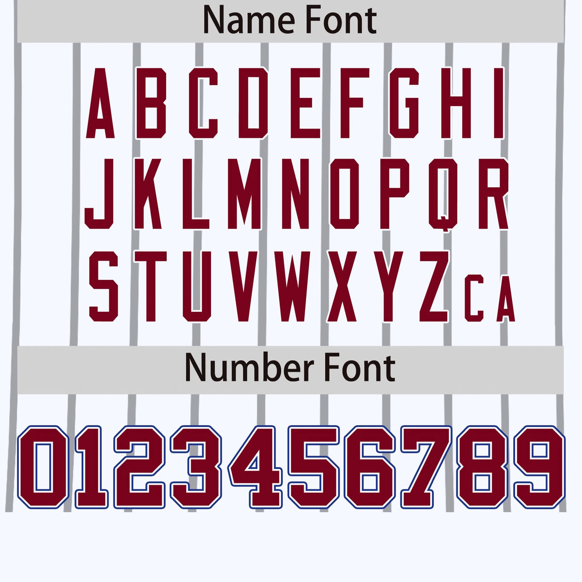 Custom White Black-Crimson Pinstripe Pattern Design Performance T-Shirt