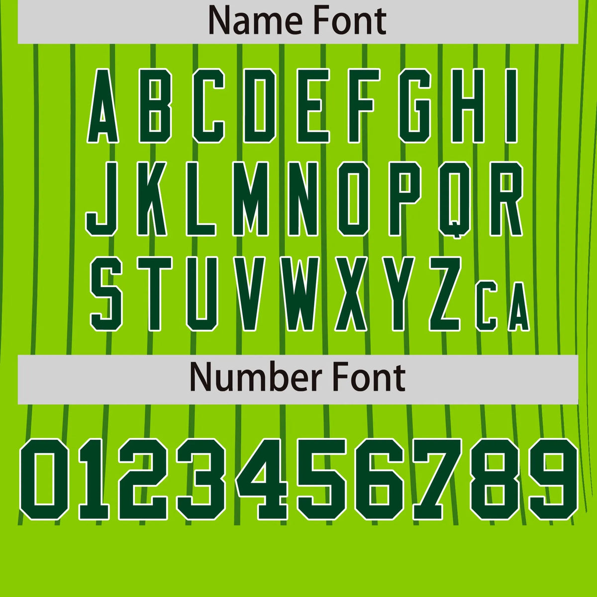 Custom Neon Green Black-White Pinstripe Pattern Design Performance T-Shirt