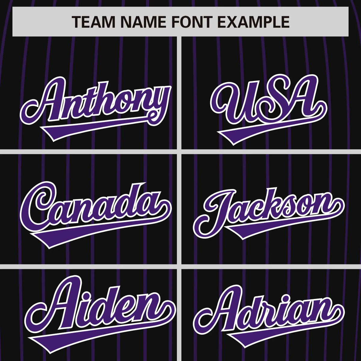 Custom Black Purple-White Pinstripe Pattern Design Performance T-Shirt