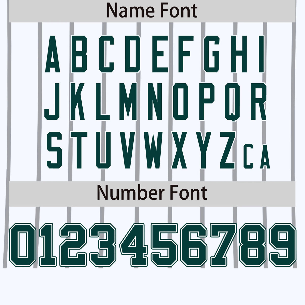 Custom White Black-Green Pinstripe Pattern Design Performance T-Shirt