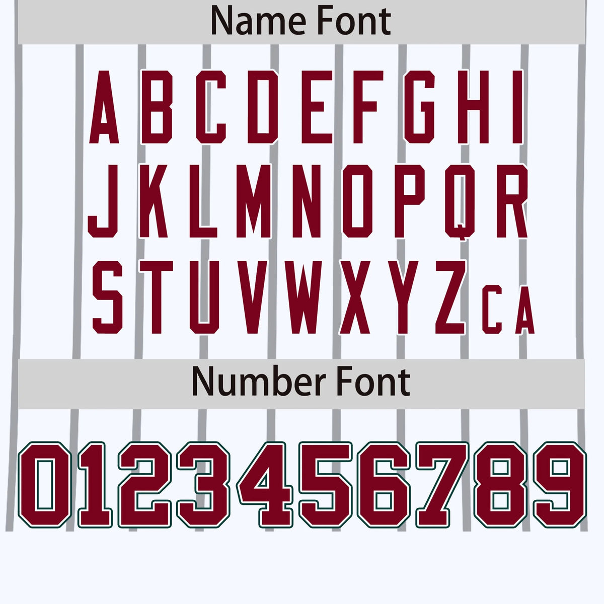 Custom White Black-Crimson Pinstripe Pattern Design Performance T-Shirt