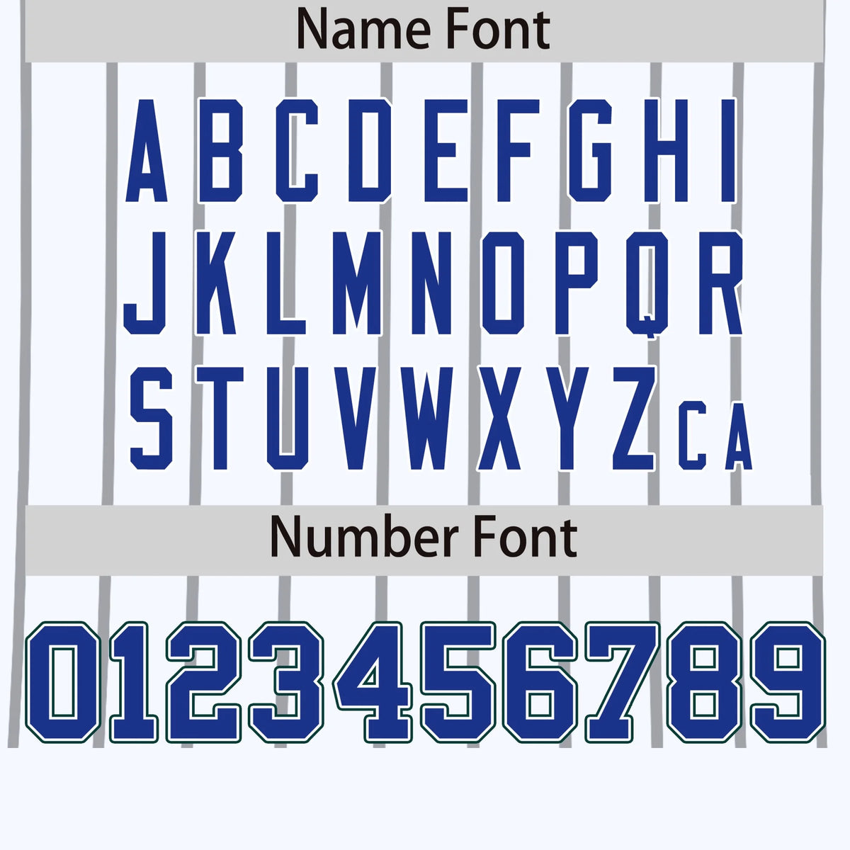 Custom White Black-Royal Blue Pinstripe Pattern Design Performance T-Shirt