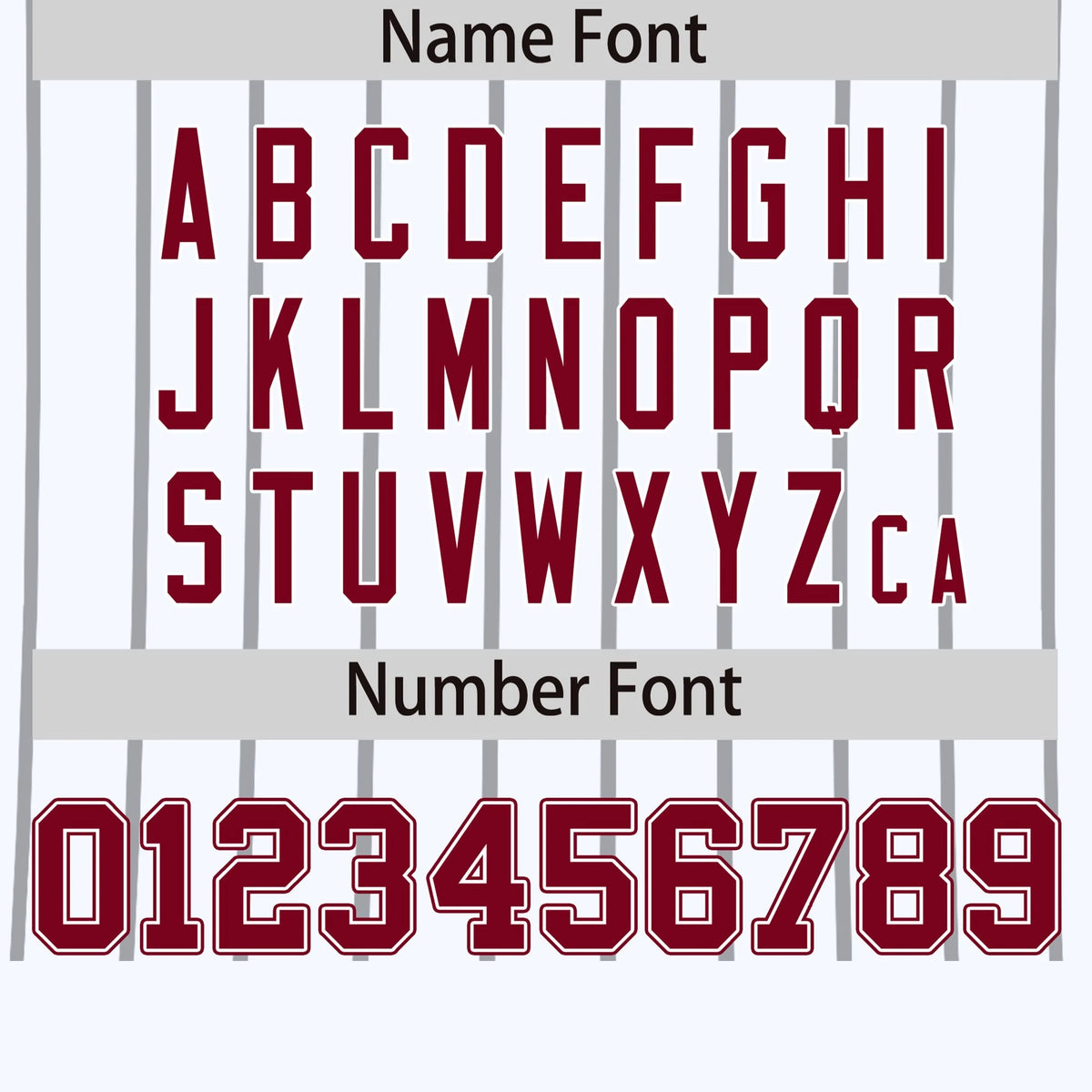 Custom White Black-Crimson Pinstripe Pattern Design Performance T-Shirt