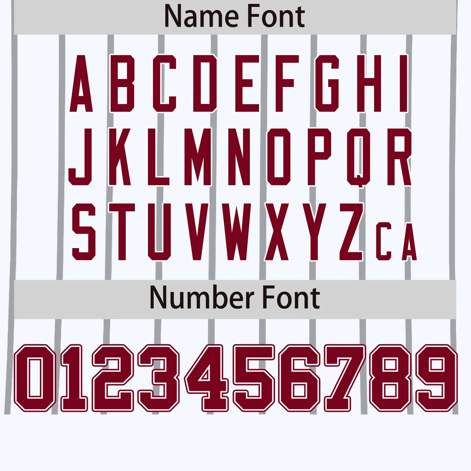 Custom White Black-Crimson Pinstripe Pattern Design Performance T-Shirt