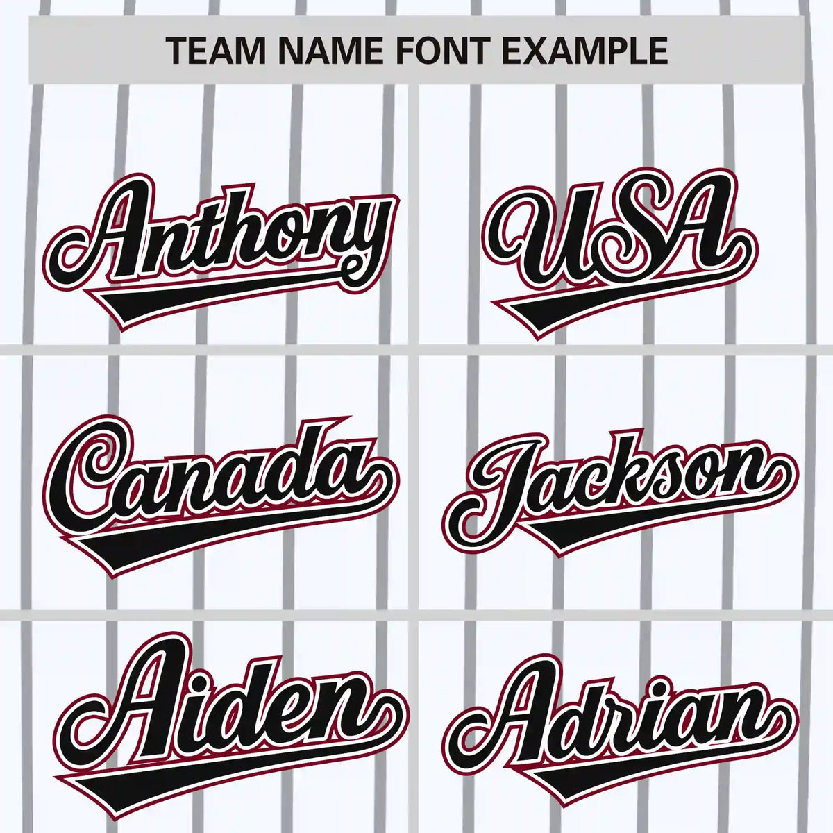 Custom White Black-Crimson Pinstripe Pattern Design Performance T-Shirt