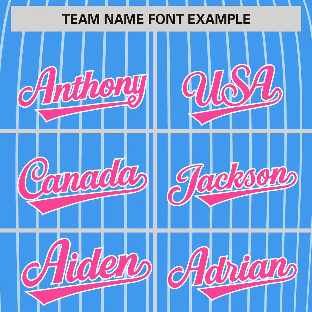 Custom Powder Blue White-Pink Pinstripe Pattern Design Performance T-Shirt