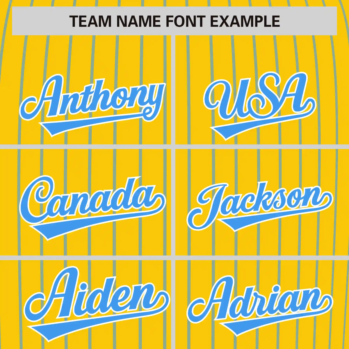 Custom Gold01 Powder Blue-Powder Blue Pinstripe Pattern Design Performance T-Shirt