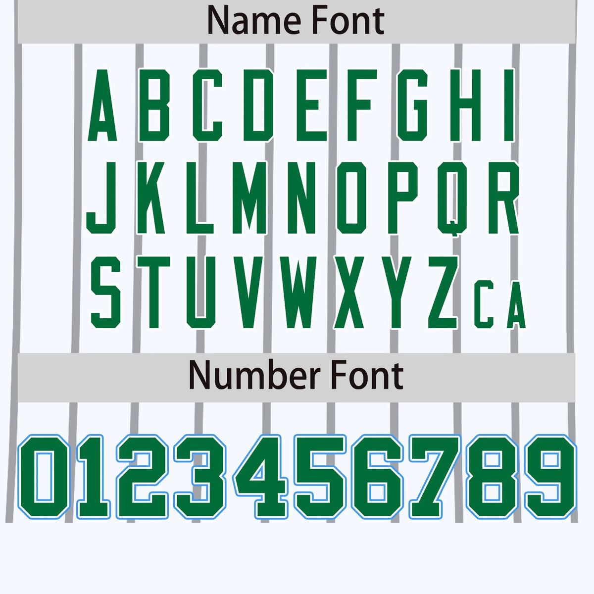 Custom White Gray-Powder Blue Pinstripe Pattern Design Performance T-Shirt