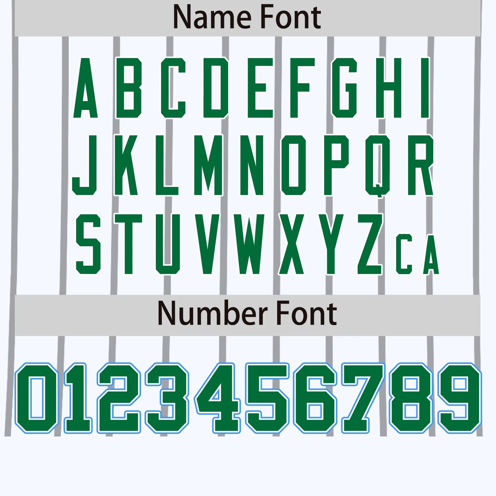 Custom White Gray-Powder Blue Pinstripe Pattern Design Performance T-Shirt