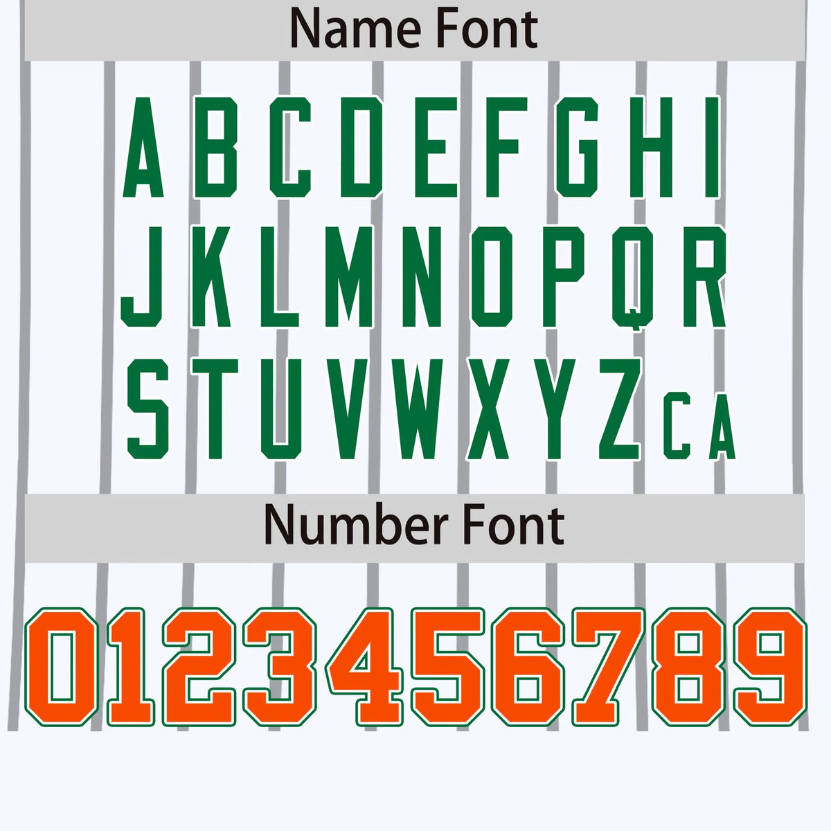 Custom White Gray-Kelly Green Pinstripe Pattern Design Performance T-Shirt