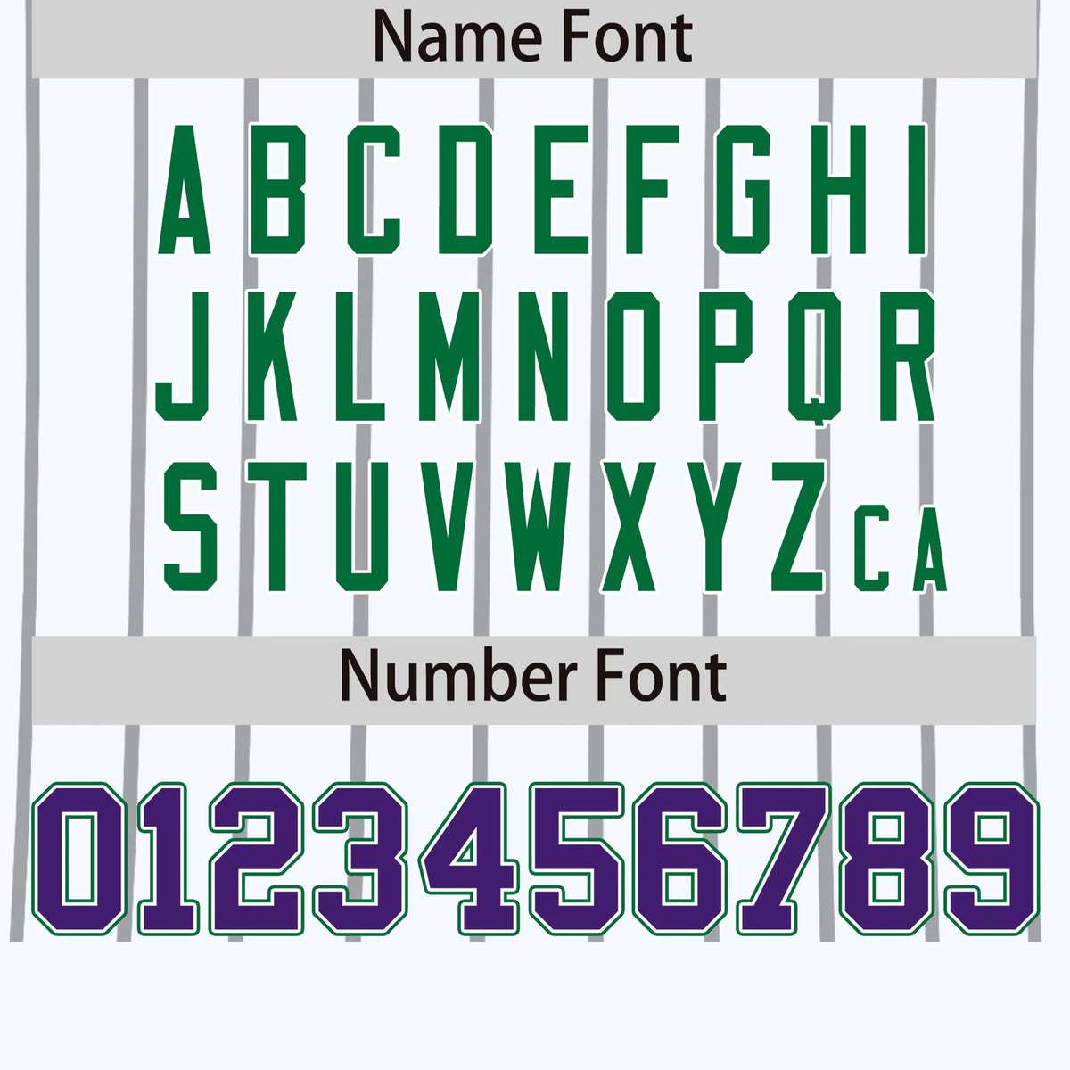 Custom White Gray-Kelly Green Pinstripe Pattern Design Performance T-Shirt