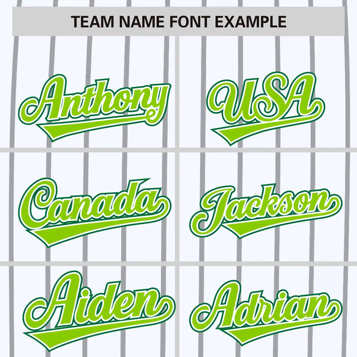 Custom White Gray-Kelly Green Pinstripe Pattern Design Performance T-Shirt