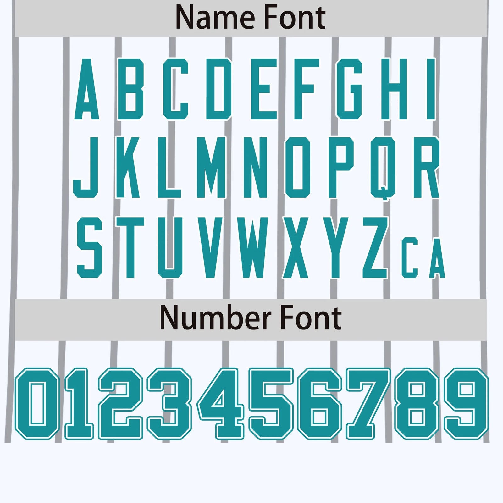 Custom White Gray-Aqua Pinstripe Pattern Design Performance T-Shirt